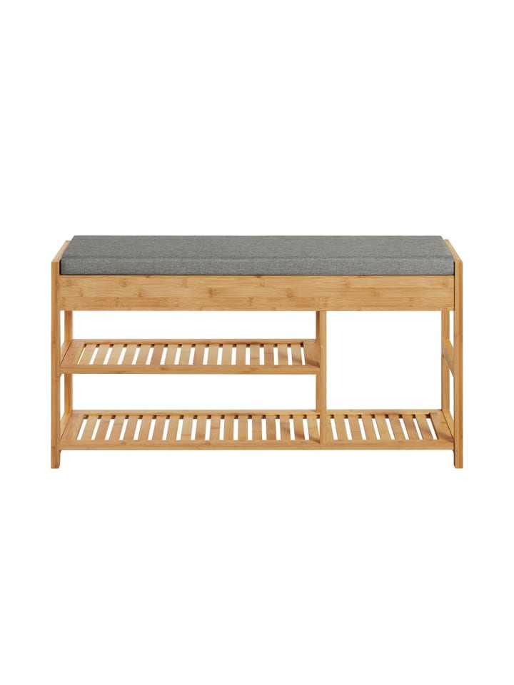 Schuhbank in Bambus - (W) 30 x (H) 45 x (L) 90 cm
