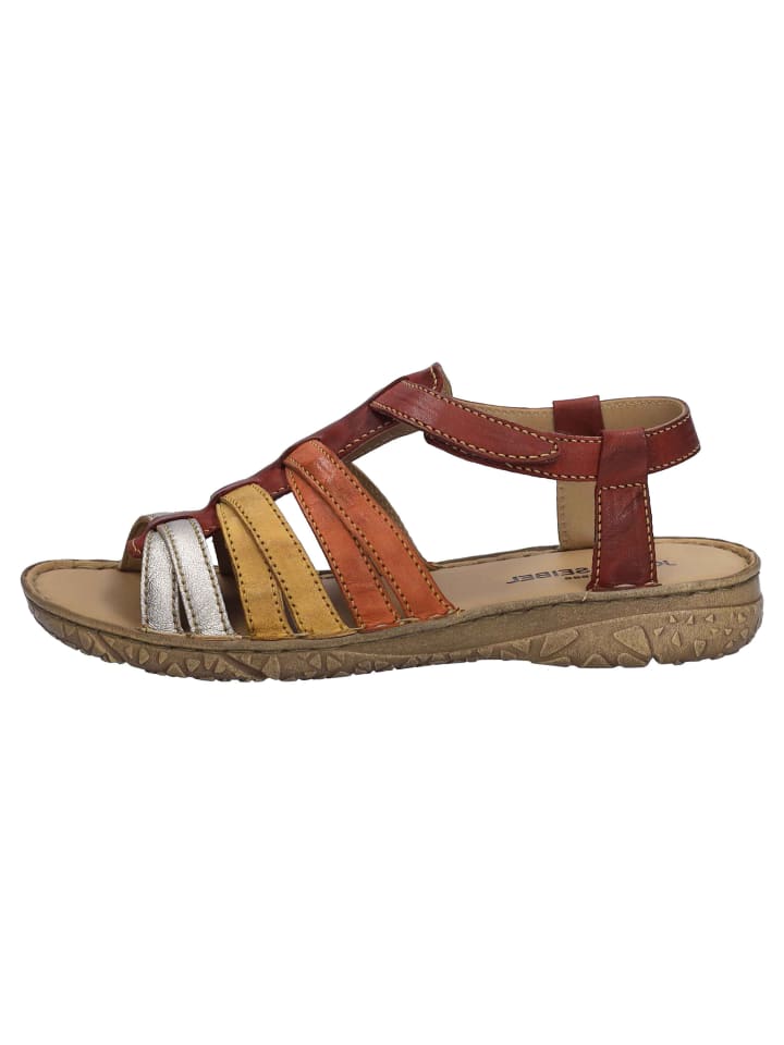 Sandalen in Rot