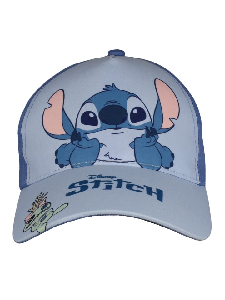 Disney Lilo & Stitch Kappe Kinder Cap Basecap Baseballkappe in blau
