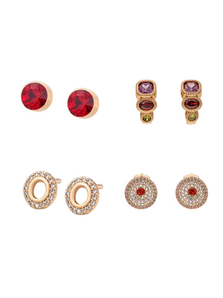 Women Earrings Set in gold
