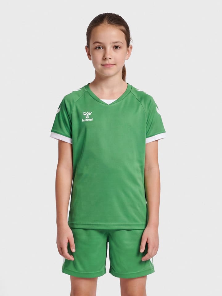 T-Shirt Raglanärmel Hmlcore Kinder in JELLY BEAN