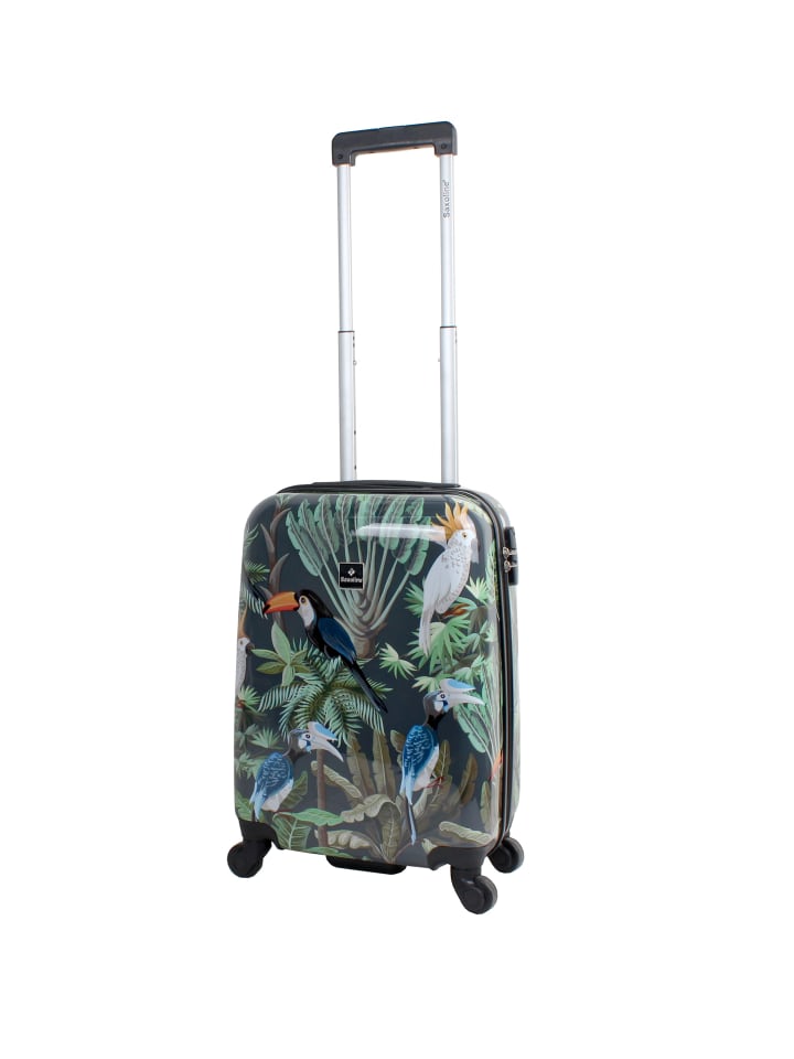 Koffer Toucan in bunt