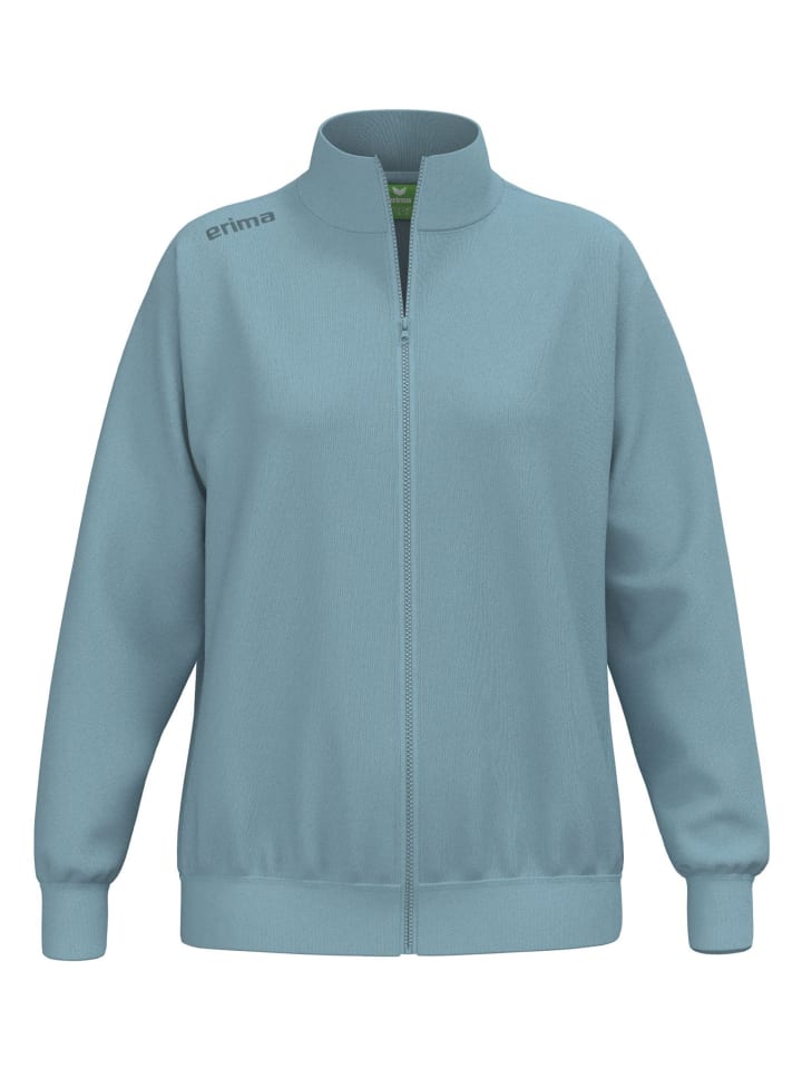 Damen Sweatjacke in smoke blue