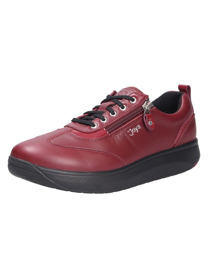 Schnürschuh LAURA DARK RED in rot