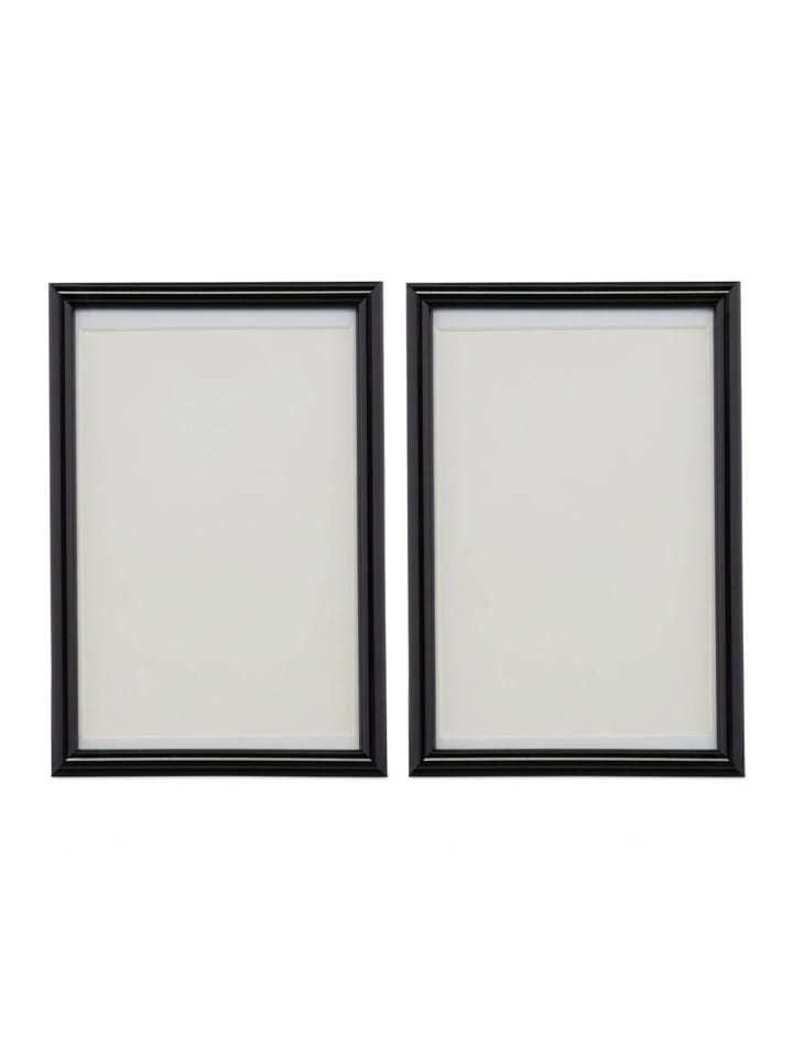 10 x Bilderrahmen in Schwarz - 10 x 15 cm