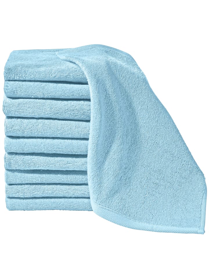 Seiftuch 10er-Pack Heidenheim in bleu