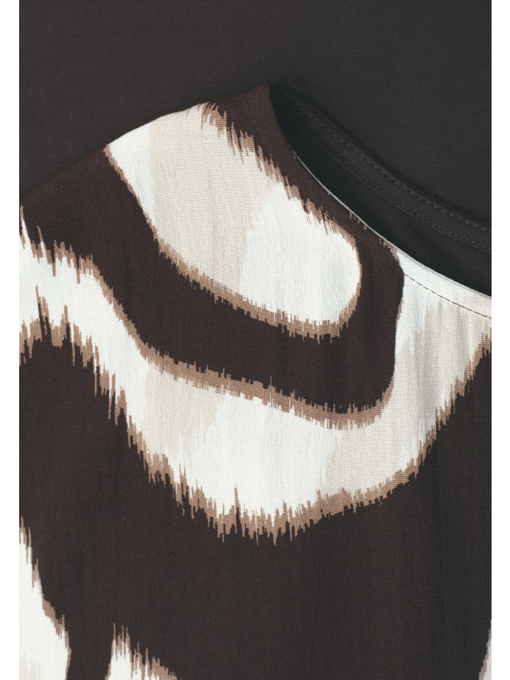 Shirt in beige schoko