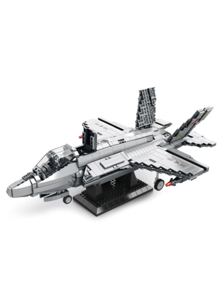 33021 Kampfjet Klemmbaustein Flugzeug 1600 Teile