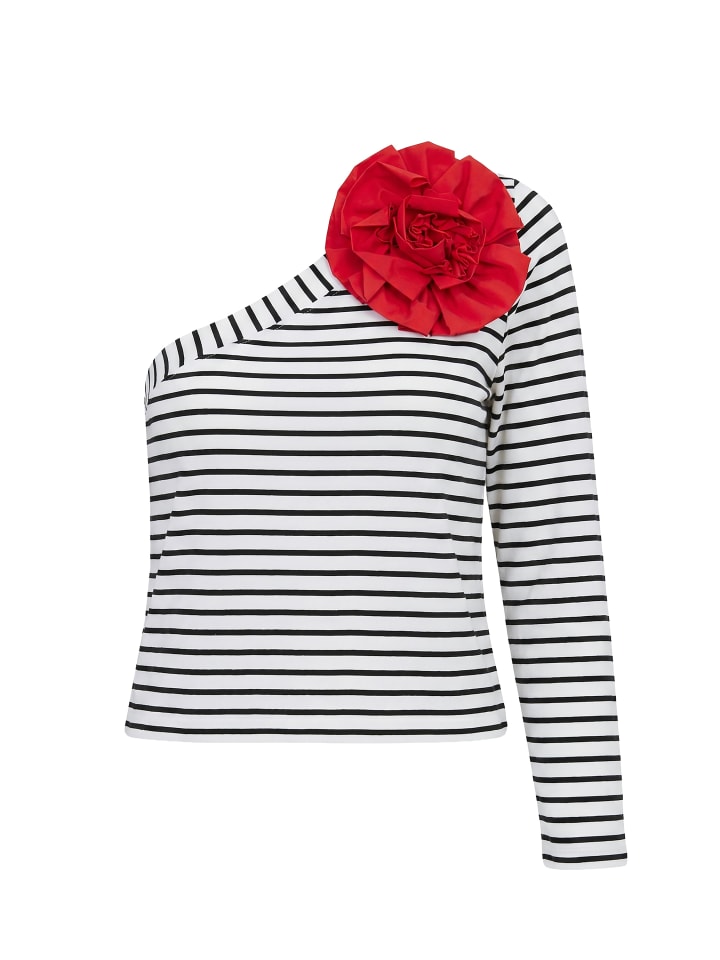 Shirt in schneeweiß