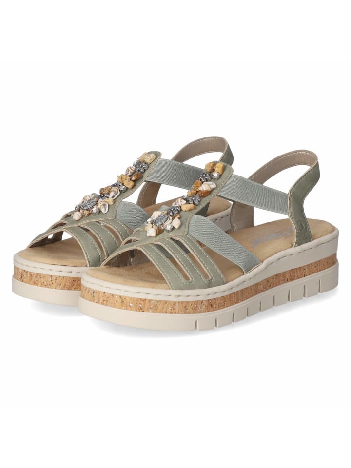 Sandalen in grün