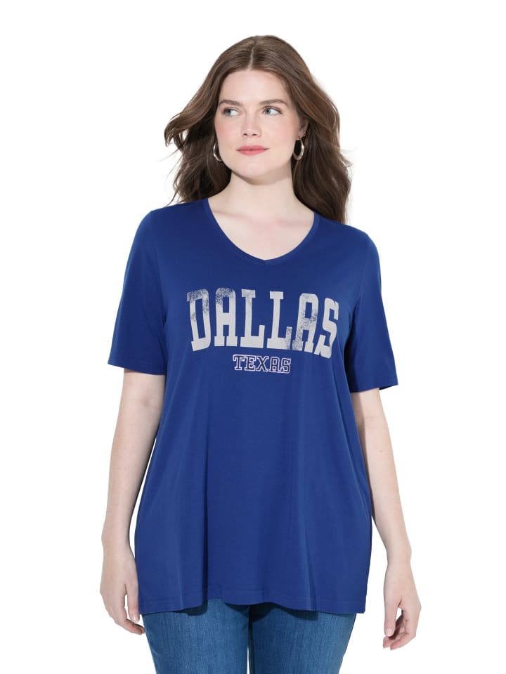 Shirt in dunkelblau