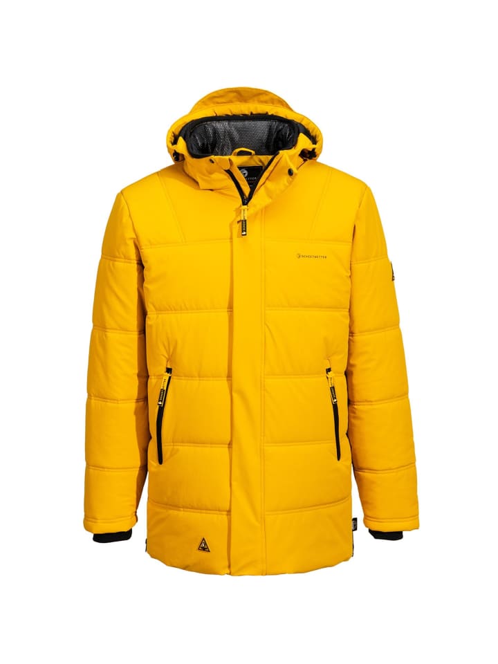 Winterjacke "Ankerboje Nico" in curry