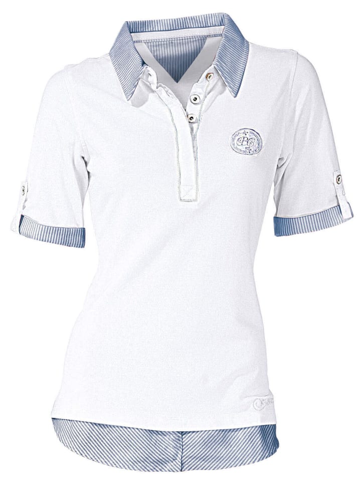 Poloshirt in weiß