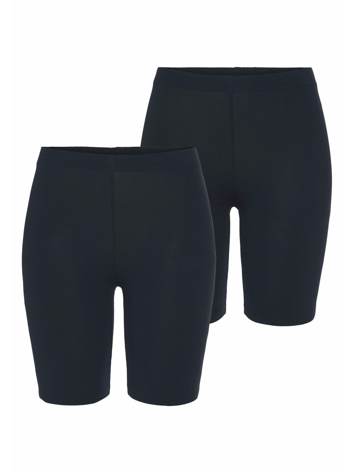 Radlerhose in 1x marine, 1x schwarz