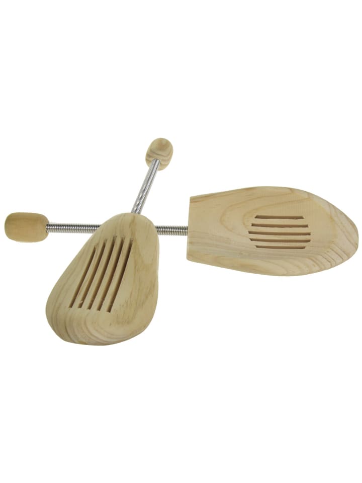 Schuhspanner Holzspiralspanner in natur