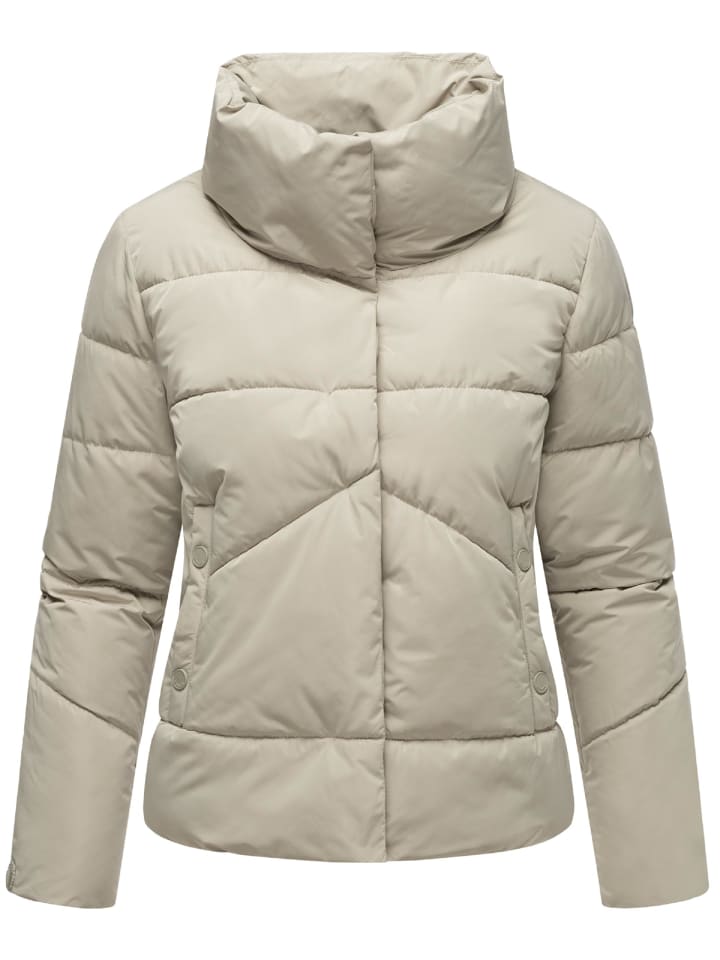 Steppjacke Jalliaa 16 in Pebble Grey