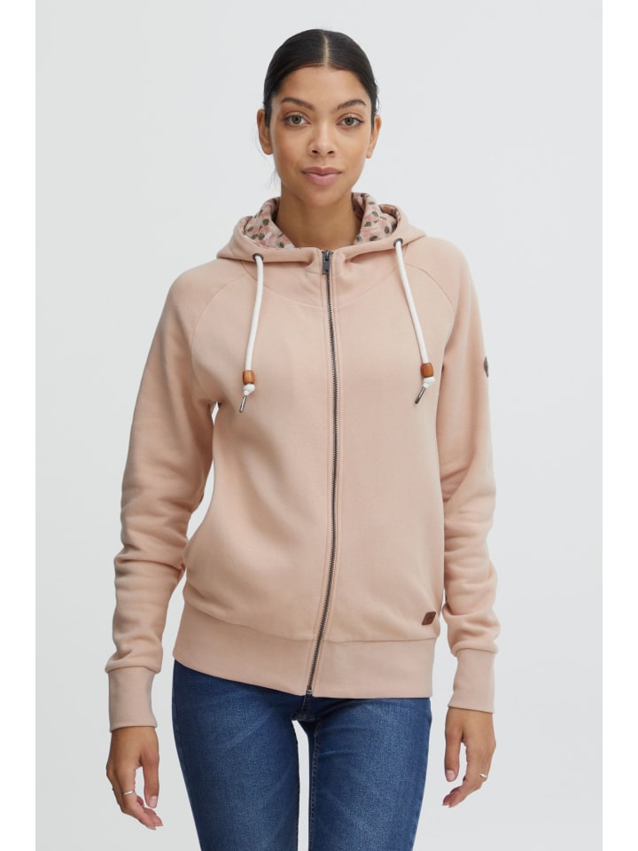 Kapuzensweatjacke OXUlla in Rosa