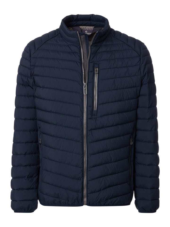 Steppjacke Basic in Dunkelblau