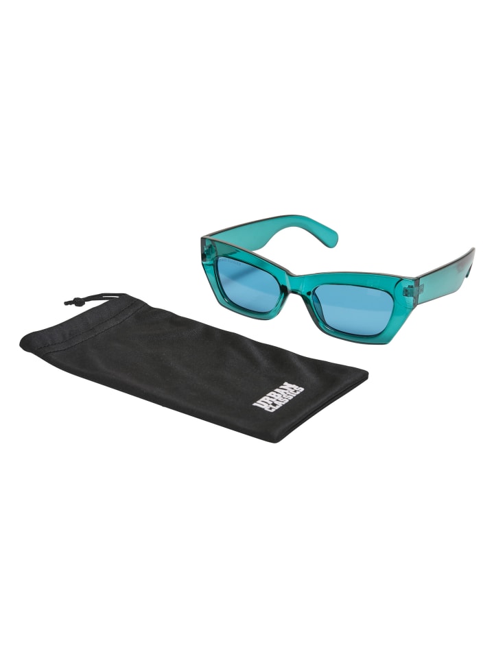 Glasses in transparentwatergreen
