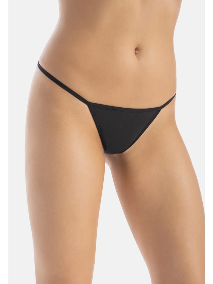Damen-Tangas Naomi in schwarz