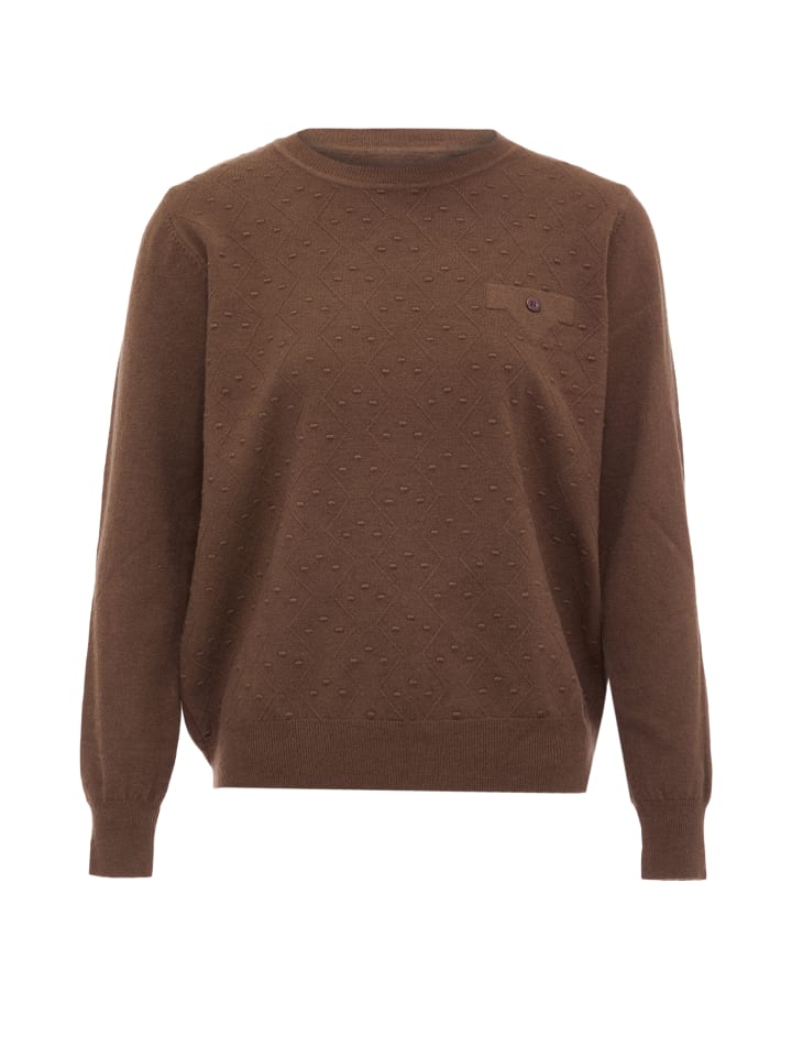 Damen Strickpullover in Braun