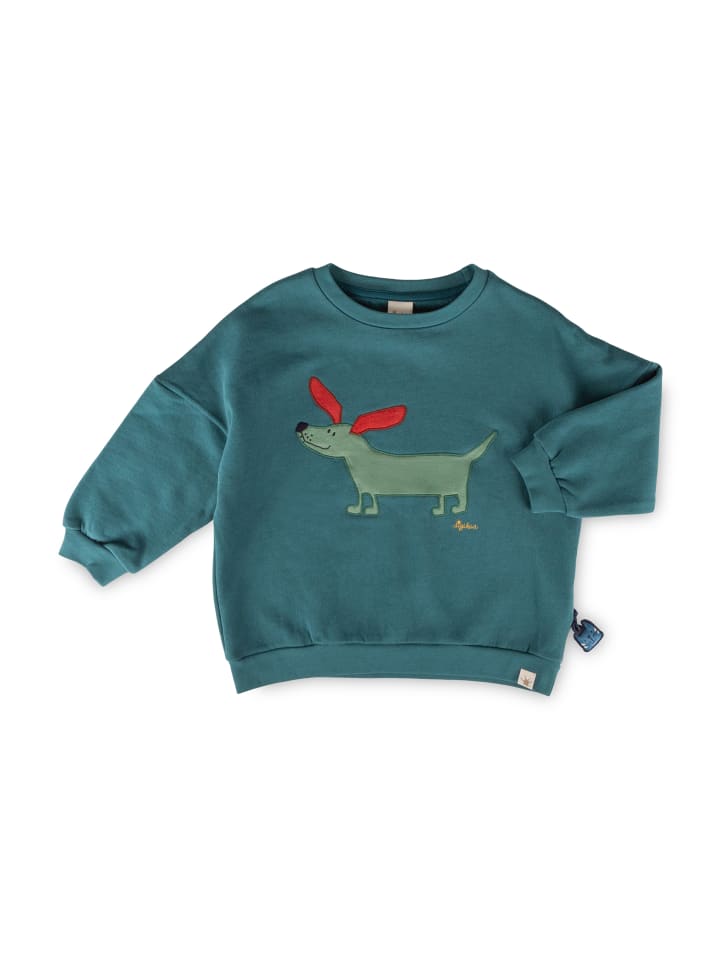 Sweatshirt in grün