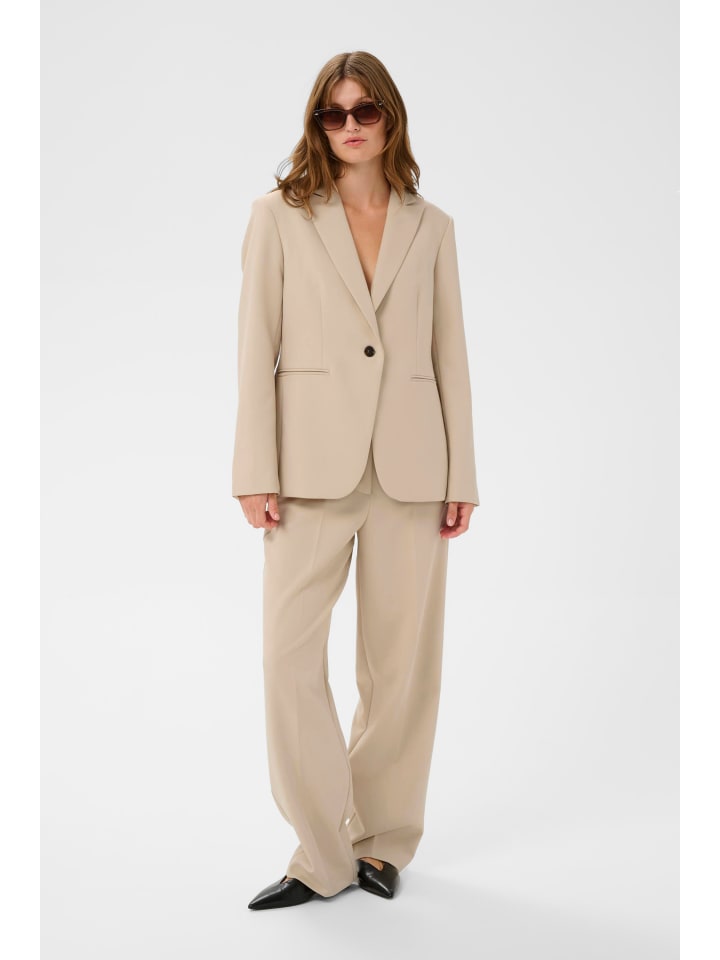 Pants Suiting SLCorinne Gerade Passform in Oatmeal