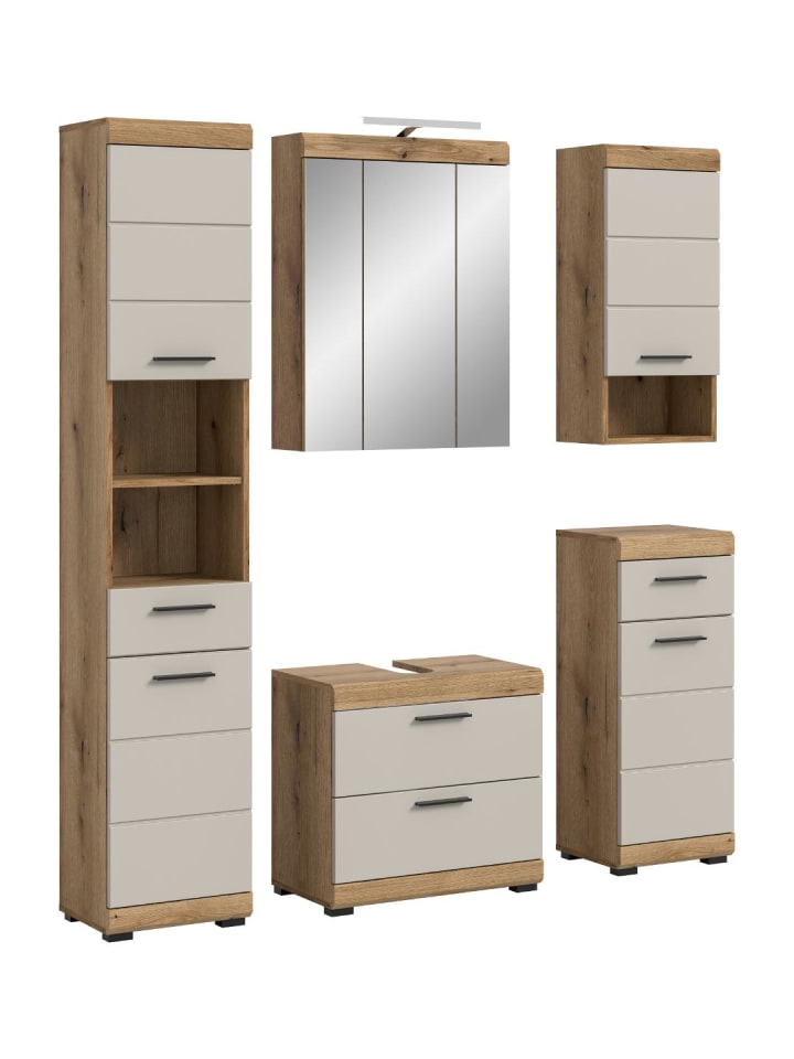 Badmöbelset Scout (5-teilig) Kaschmir 164 x 34 cm