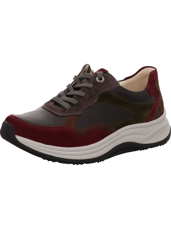 Schnürschuh in rot