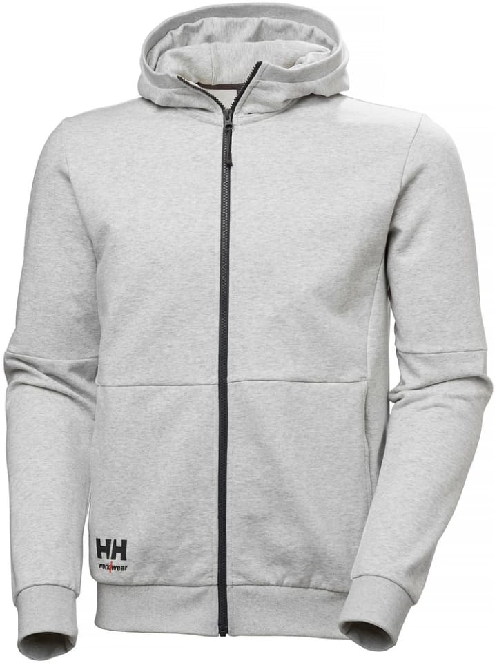 Hoodie "Evo Zip Hoodie" in Grau