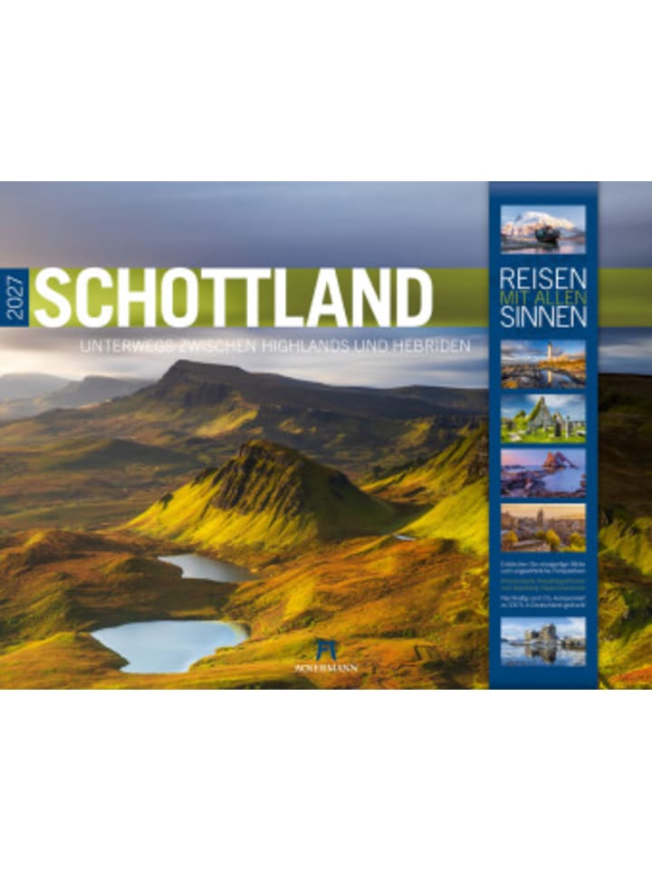 Kalender - Schottland Kalender 2027 | Unterwegs zwischen Highlands und Hebriden