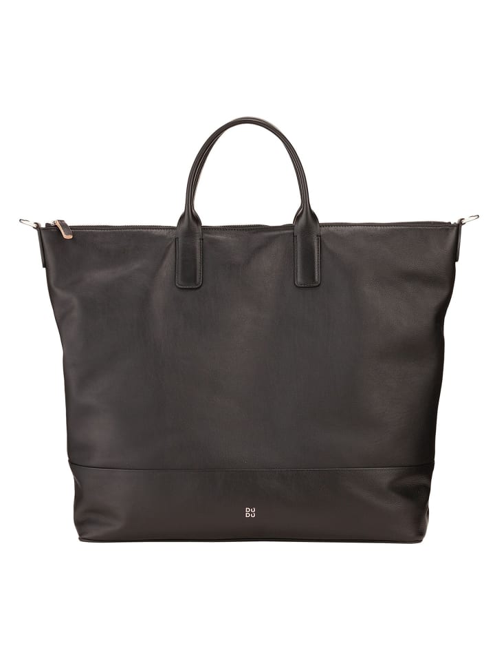Judith Shopper Tasche Leder 41 cm black