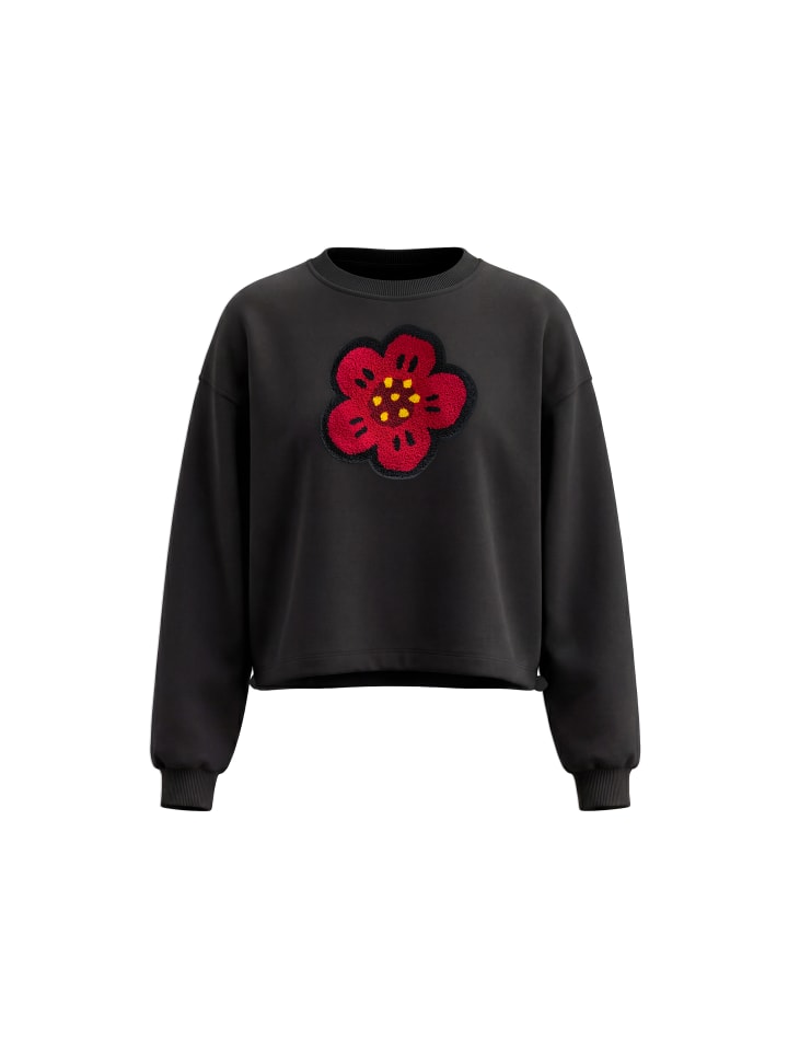 Women Sweatshirt in Black