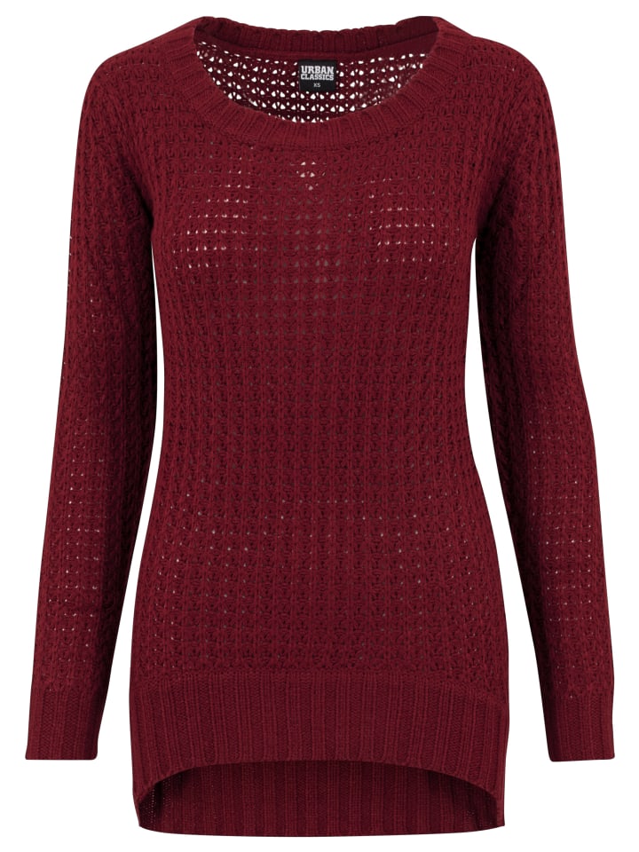 Sweater in burgundy