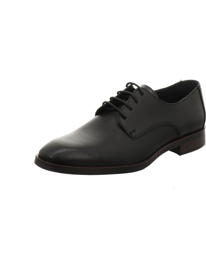 Schnürschuhe in schwarz