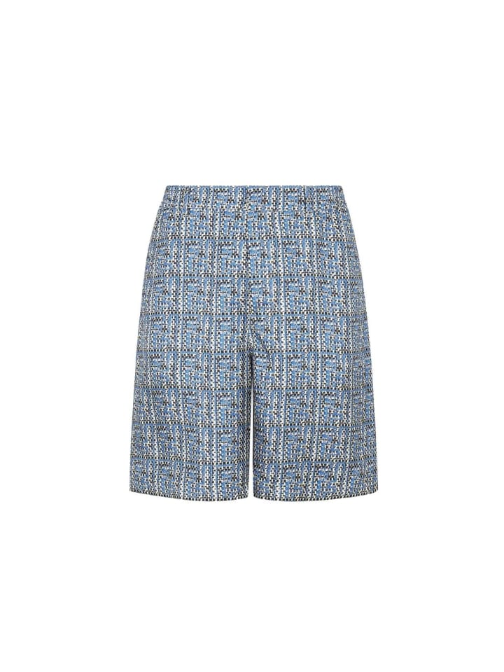 Blau Seide Knie Länge