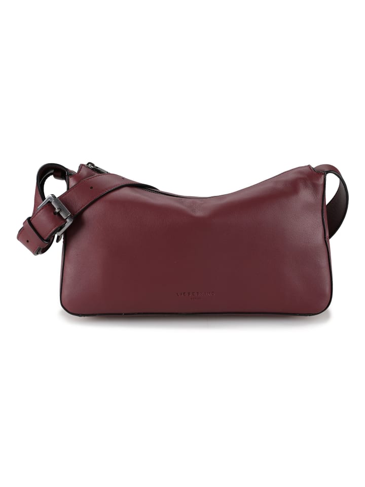 Sky II Schultertasche Leder 30 cm pomegranate