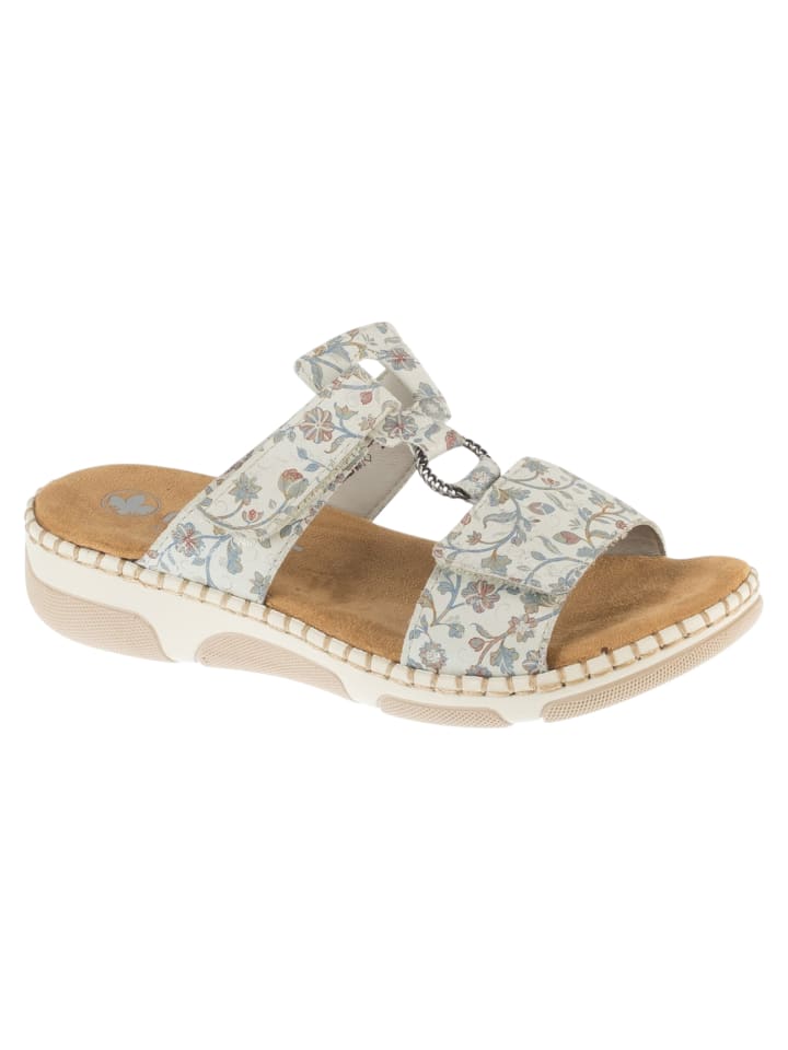 Rieker Slides Shoes in Weiß