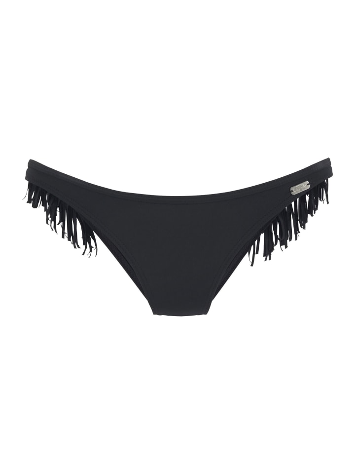 Bikini-Hose in schwarz