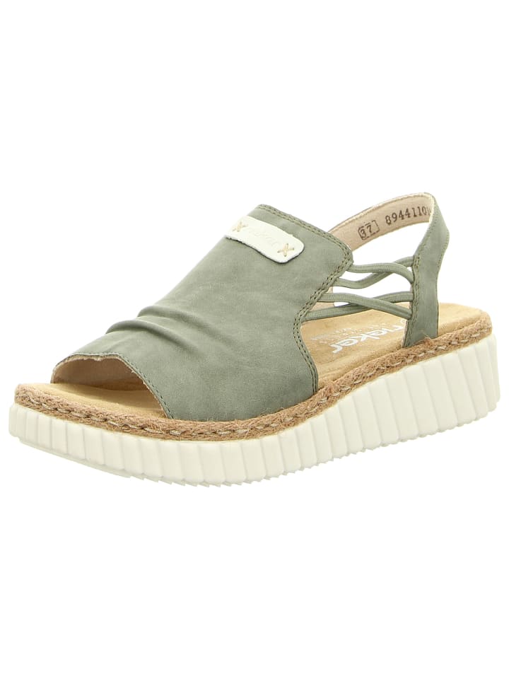 Sandalette in grün