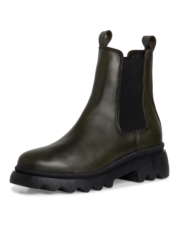 Stiefel in oliv
