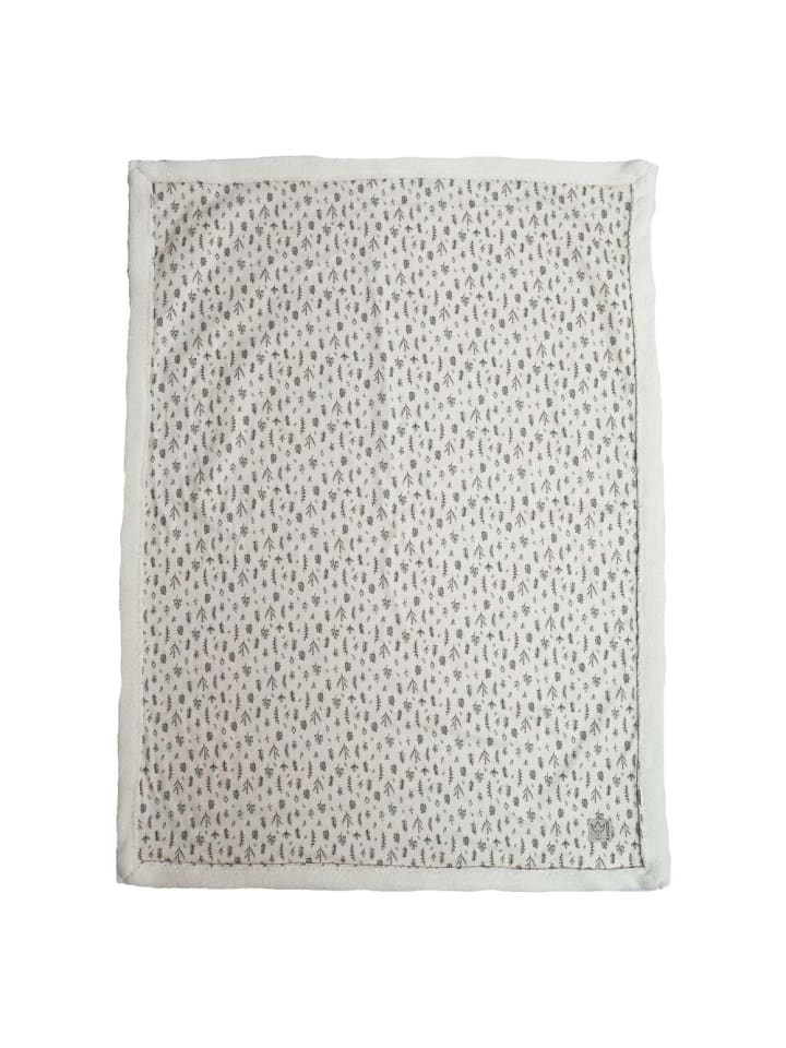 Babydecke Winter Jersey - Leave in beige