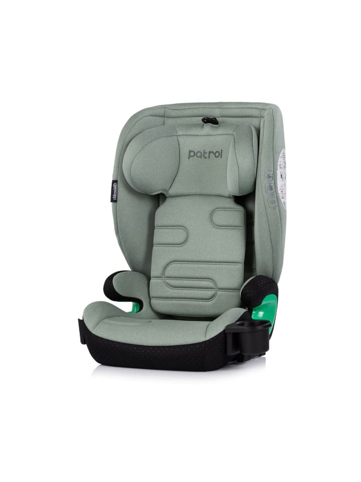 Patrol Isofix 100-150 cm in grün