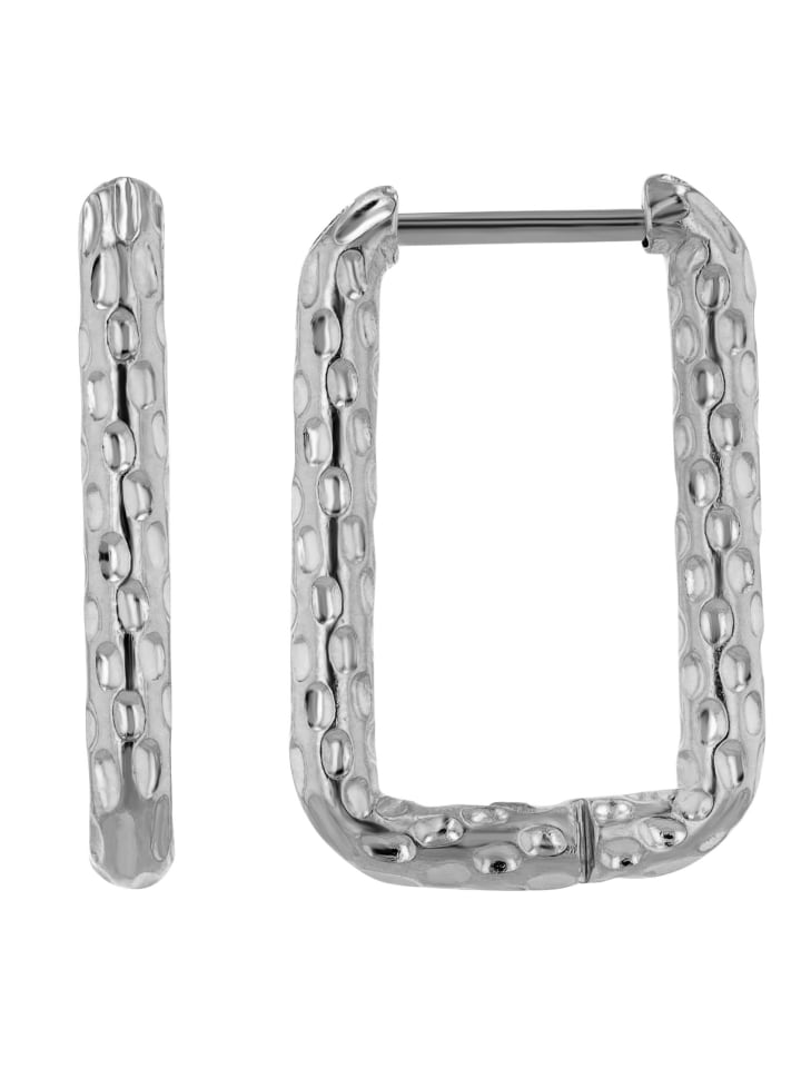 Damen Ohrringe aus Edelstahl in silber