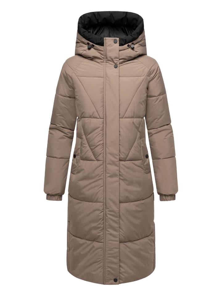 Wintermantel Yaskaa 16 in Taupe Grey