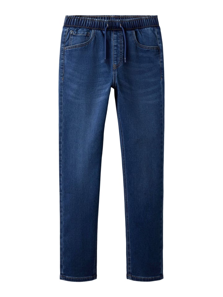 Jeans in Dark Blue Denim