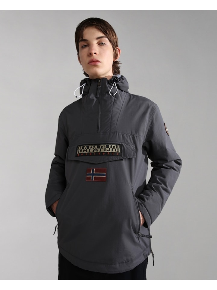 Funktionsjacke "Rainforest Pocket 2" in Grau