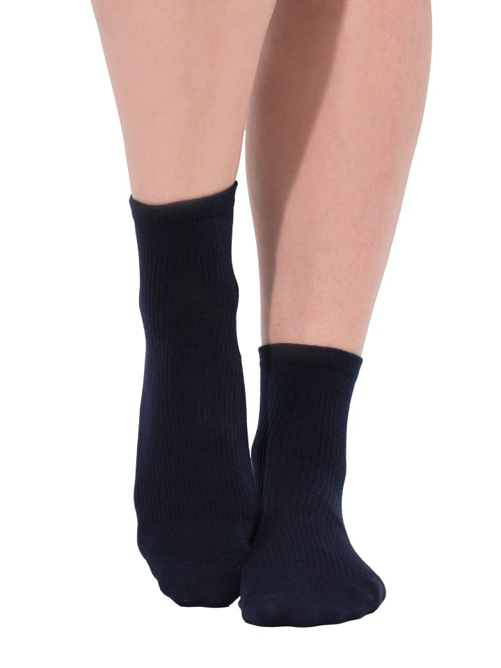 Socken in nachtblau