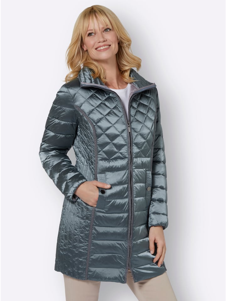 Jacke in aqua