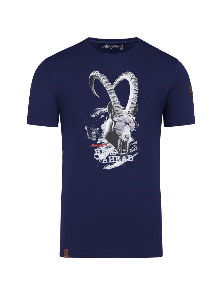 Shirt WILDEBENALM in Marine